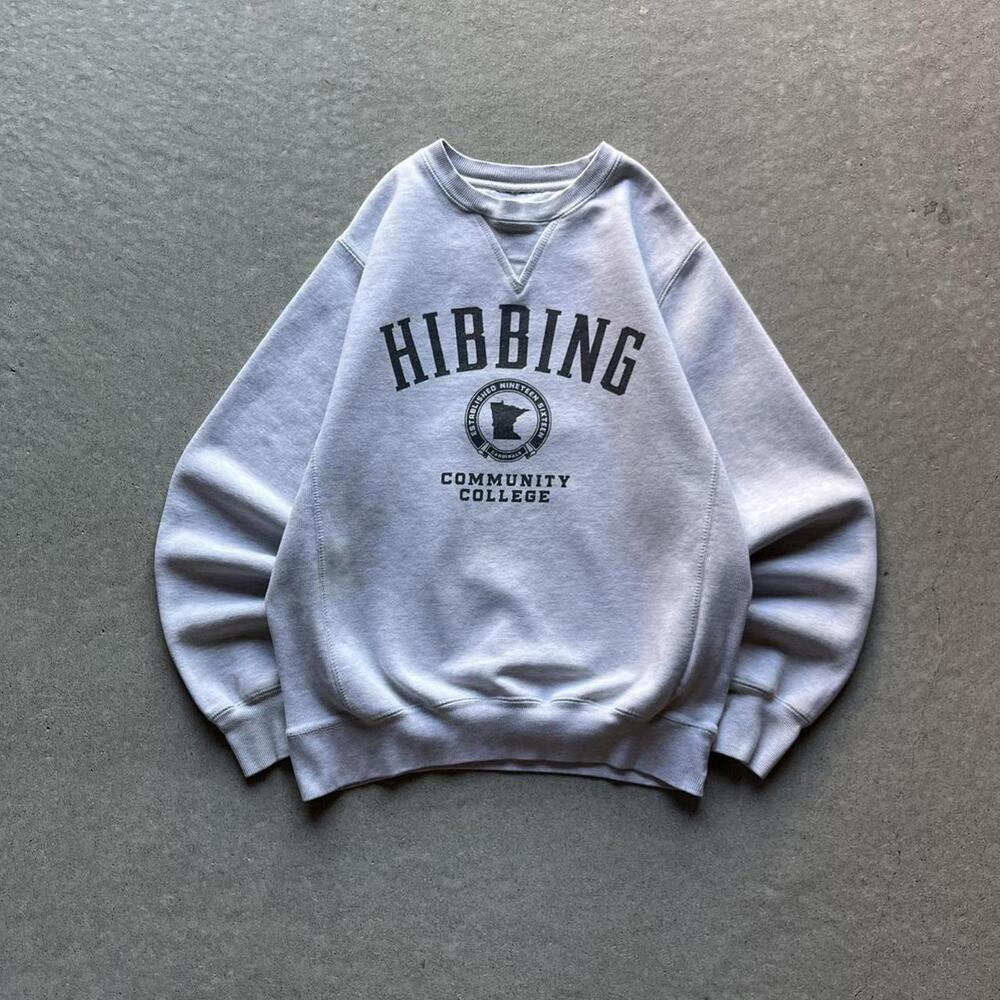 Vintage Y2K Hibbing Community College Crewneck